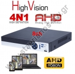  AHD DVR   4IN1 (ANALOG / AHD / IP / CVI ) 8     1080N HV-708 