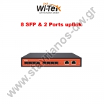  WI-TEK - WI-SG310F Switch  8 SFP  2  uplink 1000Mbps 