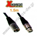   CANNON ( XLR)   CANNON ( XLR )    1.5m CR-675/1.5M 