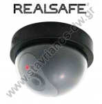  Ψεύτικη-Ομοίωμα κάμερας dome οροφής CCTV με ενσωματωμένο LED CDM-04 