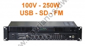    100V   250W   FM     Flash USB  SD MPA-500QUF 