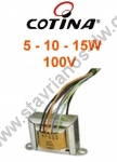 Μετασχηματιστής προσαρμογής ( γραμμής ) 100V 5 10 15W max της Cotina XF-1528411 