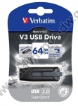  VERBATIM USB STICK FLASH DRIVE 64GB USB 3.0 USB-64GB 