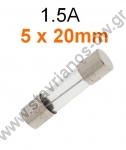    1.5  5 x 20mm (10) FUS1.5A 