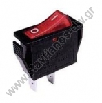    (Rocker)   ON-OFF 2  250V / 16A max RL1-111-220V 