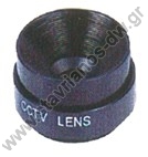  Φακός καμερών 8 mm σταθερής (fixed) iris σταθερής εστίασης σταθερής ίριδας C mount F:2 LNF-080 