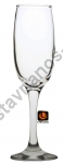  Γυάλινο ποτήρι Σαμπάνιας με χωρητικότητα 18.5cl και διαστάσεις Φ5.8 x 20.5cm ALEXANDER-18.5 