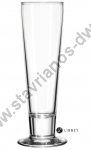  Γυάλινο ποτήρι με πόδι καφέ FREDDO - χυμού - Κοκτέιλ με χωρητικότητα 35.5cl και διαστάσεις Φ7.6 x 22.9cm CATALINA-35 