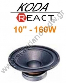  Woofer 10"   120W max (Normal power 100W)  Koda KDW-100 