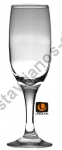  Γυάλινο ποτήρι Σαμπάνιας με χωρητικότητα 19cl και διαστάσεις Φ5.8 x 18.8cm KOUROS-19 
