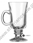  LIBBEY-14 Γυάλινο ποτήρι με χερούλι καφέ - χυμού - Κοκτέιλ με χωρητικότητα 24cl και διαστάσεις Φ7.7 x 14.6cm 