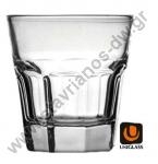  Γυάλινο ποτήρι κρασιού ταβέρνας με χωρητικότητα 14cl και διαστάσεις Φ7.1 x 7.5cm MAROCCO-14 