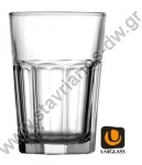  UNIGLASS Γυάλινο ποτήρι νερού σειρά Marocco χωρητικότητας 35cl και διαστάσεων Φ8.4 x 12cm UNIGLASS-12 