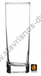  UNIGLASS Γυάλινο ποτήρι νερού σειρά Glassico χωρητικότητας 28cl και διαστάσεων Φ5.8 x 16.1cm UNIGLASS-16 