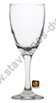  Γυάλινο ποτήρι κρασιού με χωρητικότητα 22.5cl και διαστάσεις Φ7.1 x 18.5cm UNIGLASS-22 