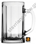  Ποτήρι Γυάλινο Μπύρας χωρητικότητας 40cl και διαστάσεις Φ8.1 x 14.7cm UNIGLASS-40 