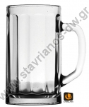  Ποτήρι Γυάλινο Μπύρας χωρητικότητας 50cl και διαστάσεις Φ8.9 x 15.9cm UNIGLASS-50 