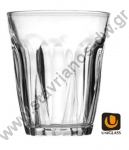 UNIGLASS Γυάλινο ποτήρι νερού σειρά Vakhos χωρητικότητας 26cl και διαστάσεων Φ8.3 x 9.7cm UNIGLASS-9 