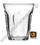  Γυάλινο ποτήρι κρασιού ταβέρνας με χωρητικότητα 13cl και διαστάσεις Φ6.7 x 7.9cm VAKHOS-13 