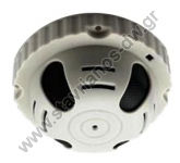  Μικρόφωνο κάμερας CCTV καμφουφλαρισμένο σε απομίμηση ανιχνευτή καπνού με ακροδέκτη RCA OEM MIC-016 