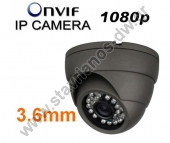  IP Κάμερα Δικτυακή 2MP 1080p ONVIF με φακό 3.6mm και 24IR Led IPC-DVI20-2.0E 