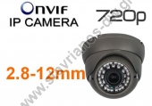   IP  1MP 720p ONVIF   Varifocal 2.8-12mm  36IR Led IPC-DVJ30-1.0E 