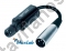    XLR male ()  UTP  (Cat5)      audio DW-025 