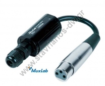    XLR female ()  UTP  (Cat5)      audio DW-026 