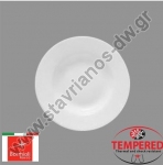  Πιάτο Οπαλίνας βαθύ 24cm σε χρώμα λευκό DW-13534 