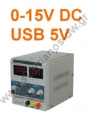     0-15VDC / 2A   LED    USB YH-1502D 