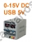     0-15VDC / 2A   LED    USB YH-1502D 