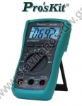  Πολύμετρο ψηφιακό AutoRange με θήκη - Χωρητικότητα & θερμοκρασία MT-1232 