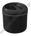  Παγοδιατηρητής πλαστικός 4.25lt με σχάρα με βιδωτό καπάκι σε χρώμα Μαύρο DW-30204 