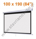  -    projectors 100 x 190 cm (84") 16:9  gain 1.1 MNS-84/16:9 