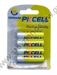    Ni-MH AA   2600mAh   1.2V PKCELL AA-2600 