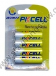  PKCELL AA-2800   Ni-MH AA   2800mAh   1.2V 