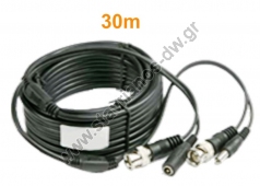   CCTV 30m ()   Video BNC A/+DC (A/) VDC-300 