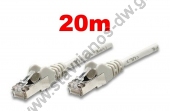  UTP CAT6e     Patch Cable Straight   20m UTP CAT6e-20M 