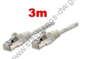  UTP CAT6e     Patch Cable Straight   3m UTP CAT6e-3M 