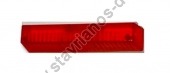  FLASH-RED Ανταλλακτικό Καπάκι πλαστικό για την σειρήνα VENUS σε κόκκινο χρώμα 
