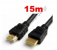   HDMI  19pin  HDMI  19pin High Speed   15m HDMI-15M 