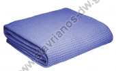  Πικέ Κουβέρτα διπλή σε χρώμα Μπλε Ράφ και διαστάσεις 230 x 250cm DW-27185 