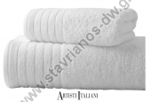  Πετσέτα χεριών με διαστάσεις 30 x 30cm απο βαμβάκι με μπορντούρα ρίγες DW-34040 