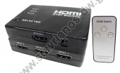  Επιλογέας SWITCHER HDMI με 3 εισόδους και 1 έξοδο με τηλεχειριστήριο HDV-301N 