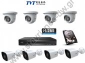  TVT-CCTV1 Σέτ καταγραφικού 8ch με 8 κάμερες και 1TB Δίσκο 