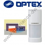  OPTEX WXI-ST Εξωτερικός ανιχνευτής υπέρυθρος με 180 μοίρες γωνία ανίχνευσης 