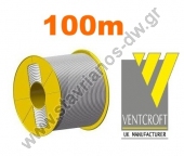  VENTCROFT VSC-4 x 0.19 Καλώδιο Συναγερμού Καθαρός χαλκός επικασσιτερωμένος 
