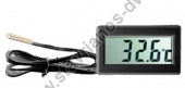  Ψηφιακό θερμόμετρο με εύρος μέτρησης -20 έως +70C και εξωτερικό αισθητήρα θερμοκραίας ETP-104A 