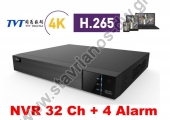  TVT TD-3132B2 H.265 4K    IP 32    8MP  1  + 4 Alarm 