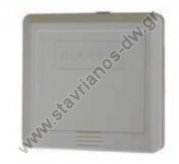  Πλαστικό κουτί (κενο) σε χρώμα λευκό και διαστάσεις 17 x 16 x 6 mm BOX-SB06 